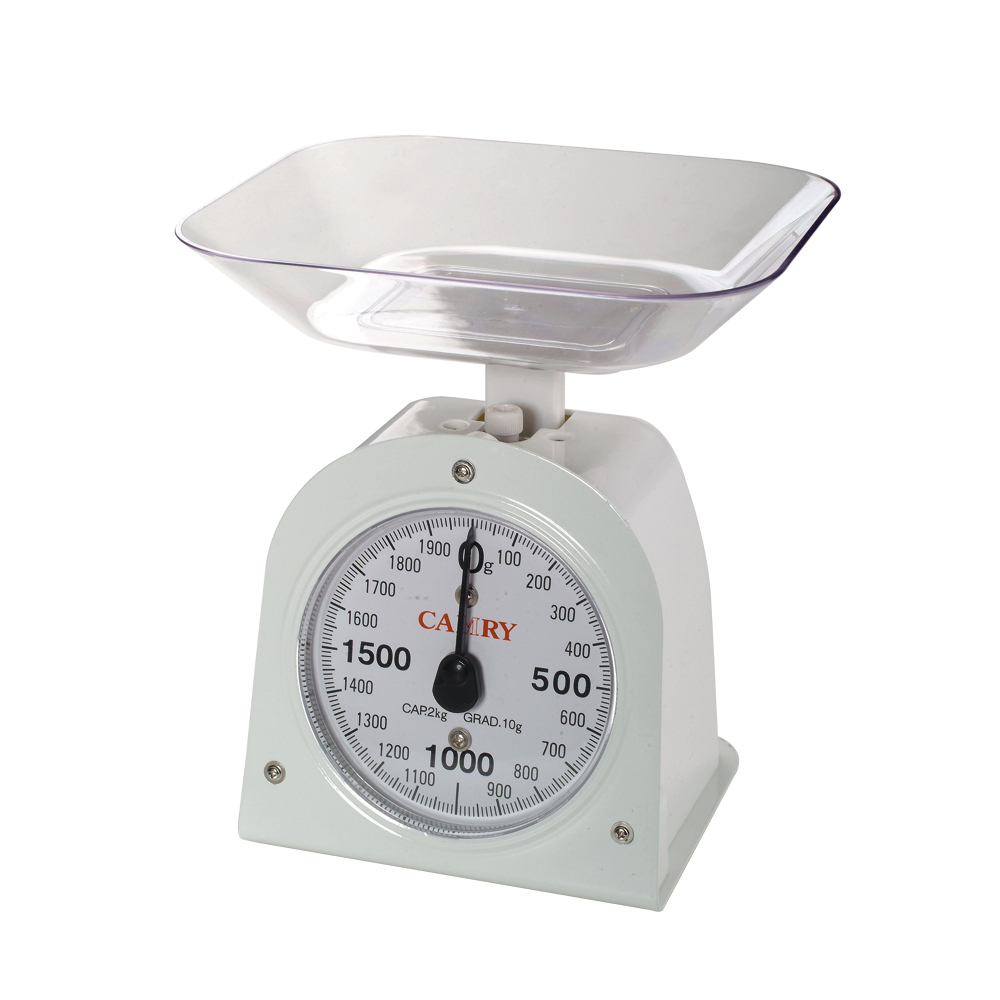 Camry Mechanical White Kitchen Scale